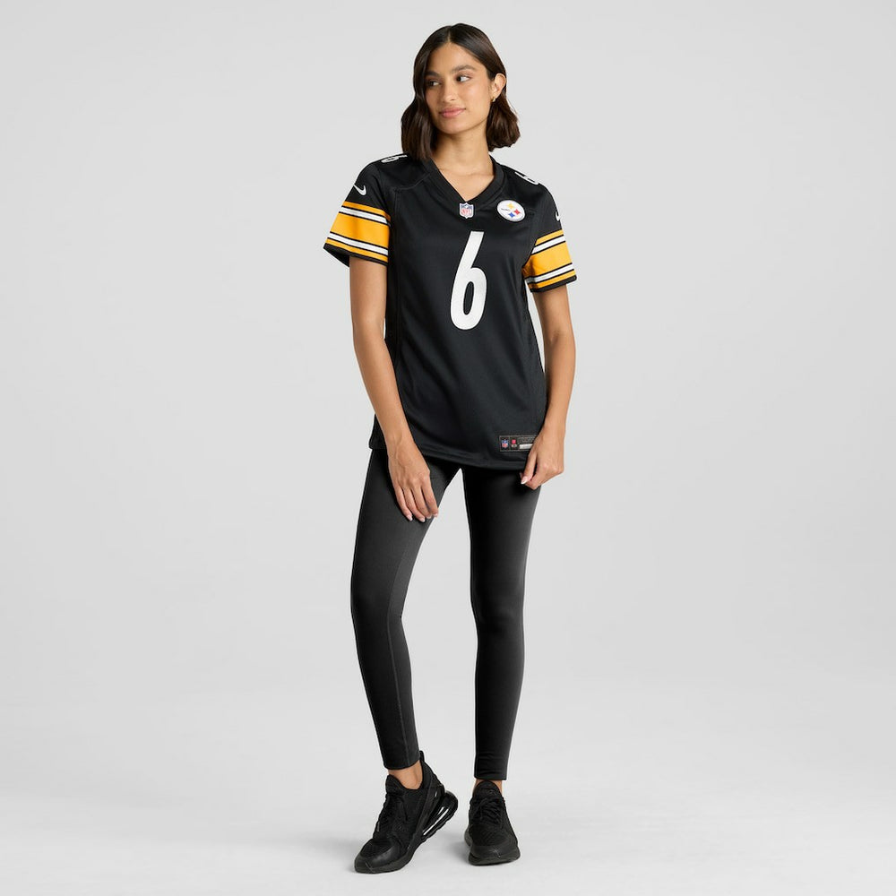 Pittsburgh Steelers Patrick Queen  Women's Game Player Jersey | NFL Discount