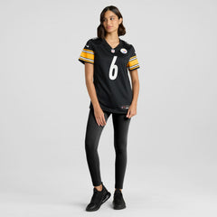 Pittsburgh Steelers Patrick Queen  Women's Game Player Jersey | NFL Discount