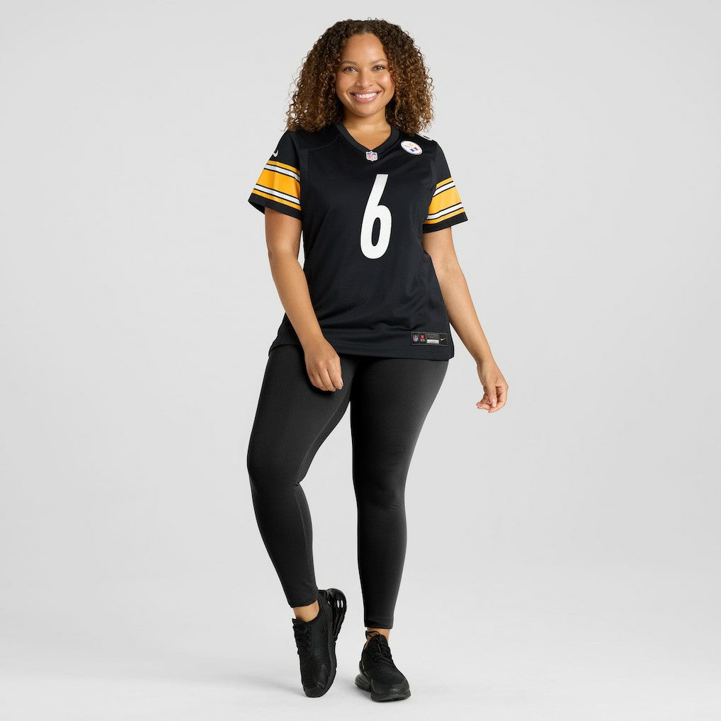 Pittsburgh Steelers Patrick Queen  Women's Game Player Jersey | NFL Discount