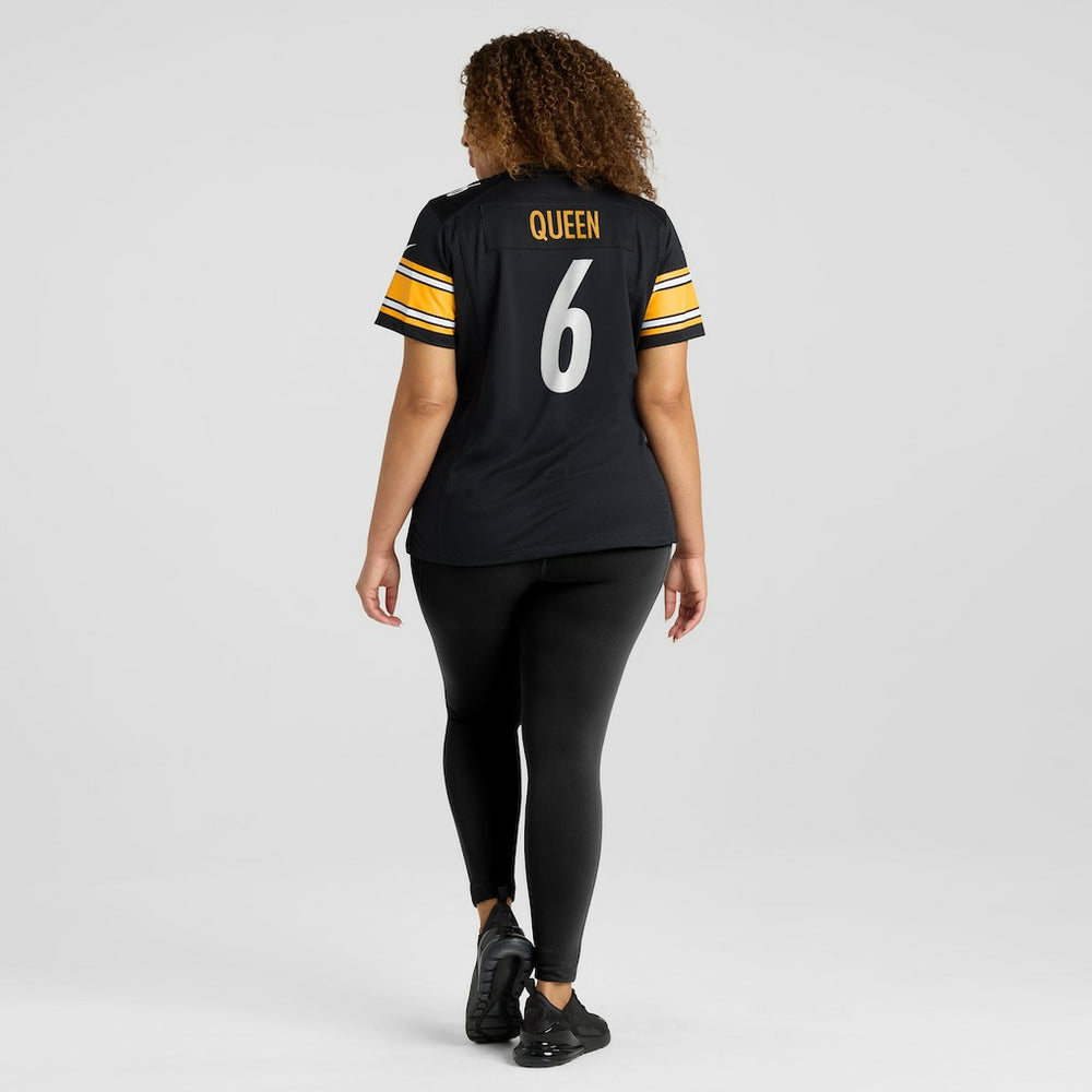 Pittsburgh Steelers Patrick Queen  Women's Game Player Jersey | NFL Discount