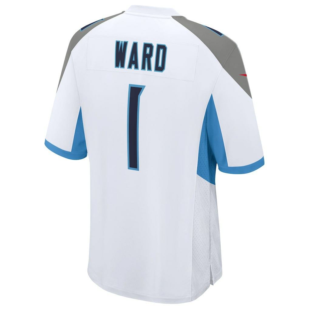 Tennessee Titans Cameron Ward  2025 NFL Draft First Round Pick Game Jersey | NFL Discount