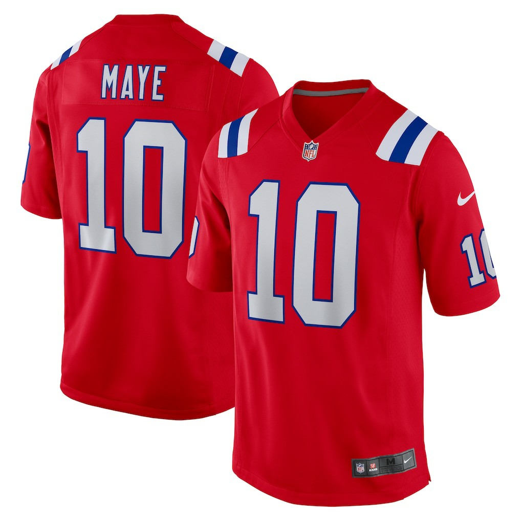 New England Patriots Drake Maye  Player Game Jersey | NFL Discount