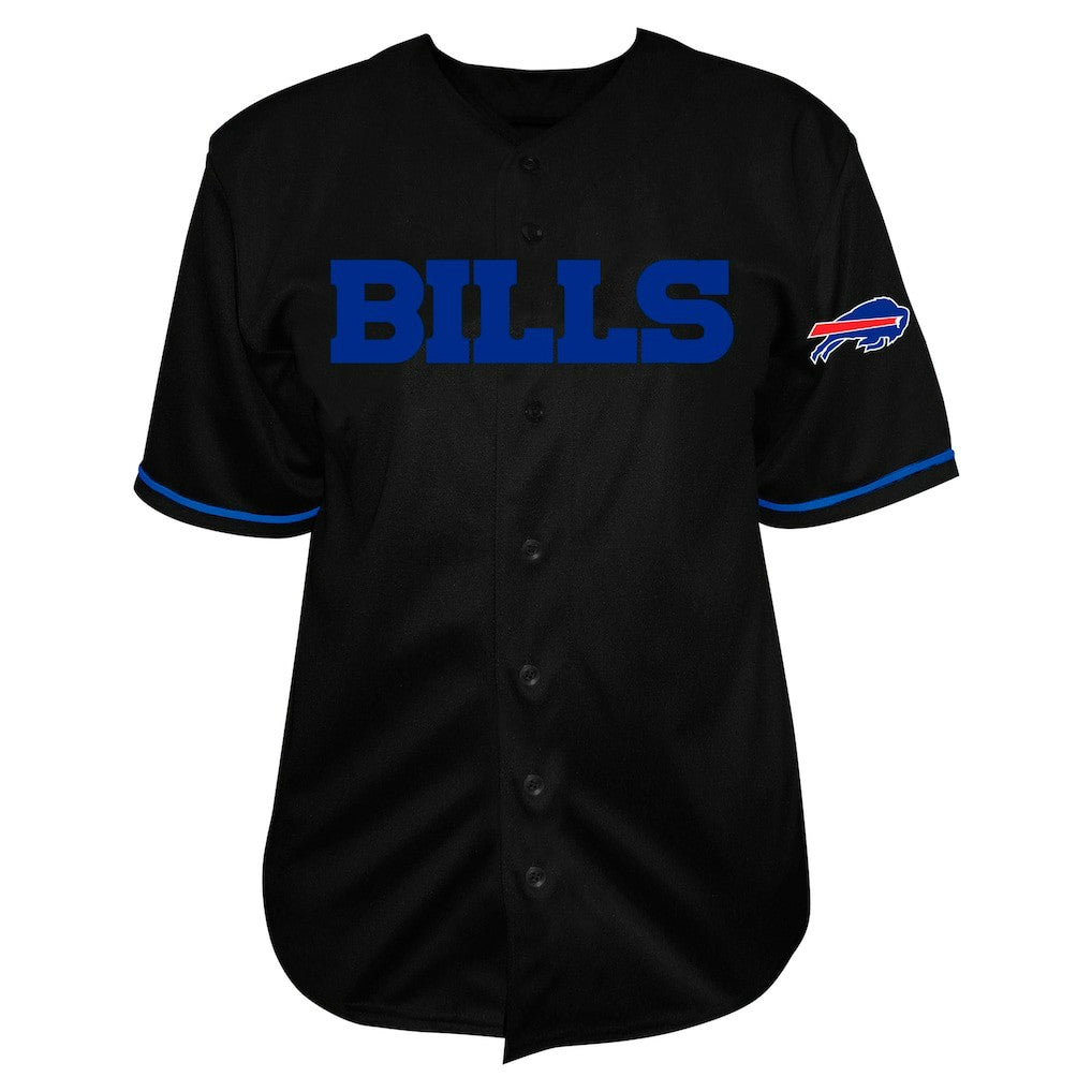 Buffalo Bills Josh Allen  Big & Tall Baseball Button-Up Shirt | NFL On sale