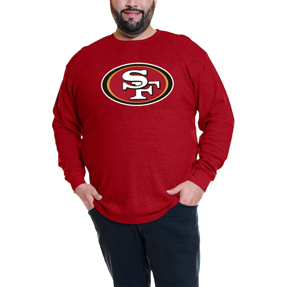 San Francisco 49ers Christian McCaffrey  Big & Tall Thermal Waffle Long Sleeve T-Shirt | NFL Online
