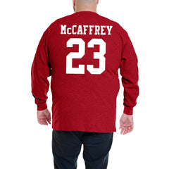 San Francisco 49ers Christian McCaffrey  Big & Tall Thermal Waffle Long Sleeve T-Shirt | NFL Online