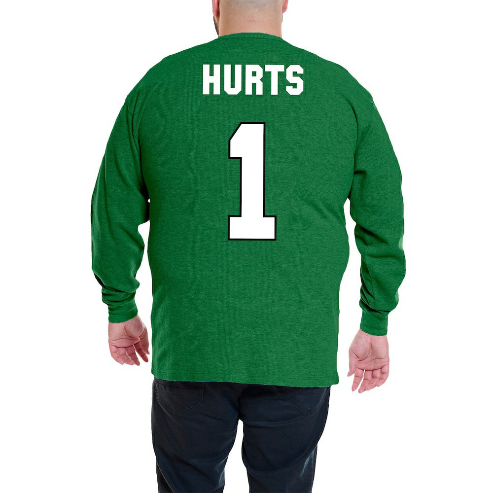Philadelphia Eagles Jalen Hurts  Big & Tall Thermal Waffle Long Sleeve T-Shirt | NFL US