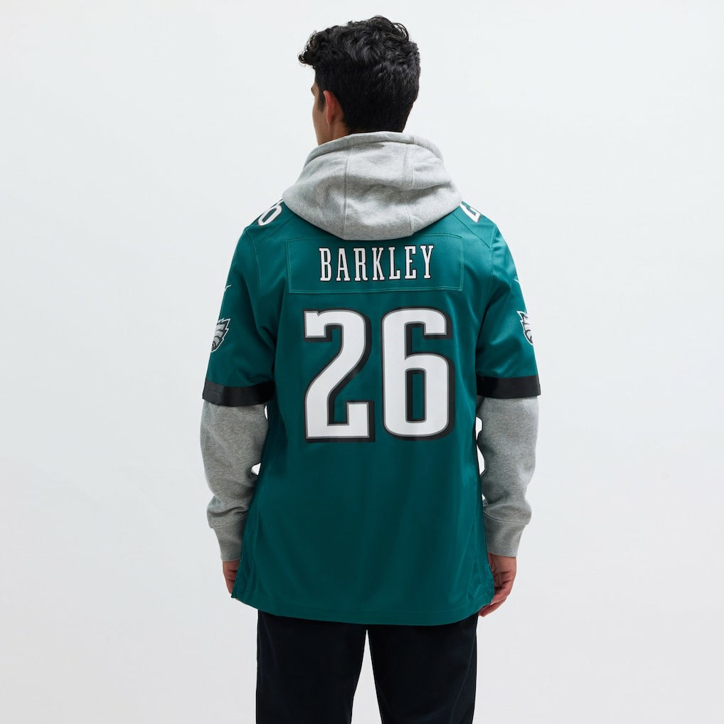 Philadelphia Eagles Saquon Barkley  Game Player Jersey | NFL New