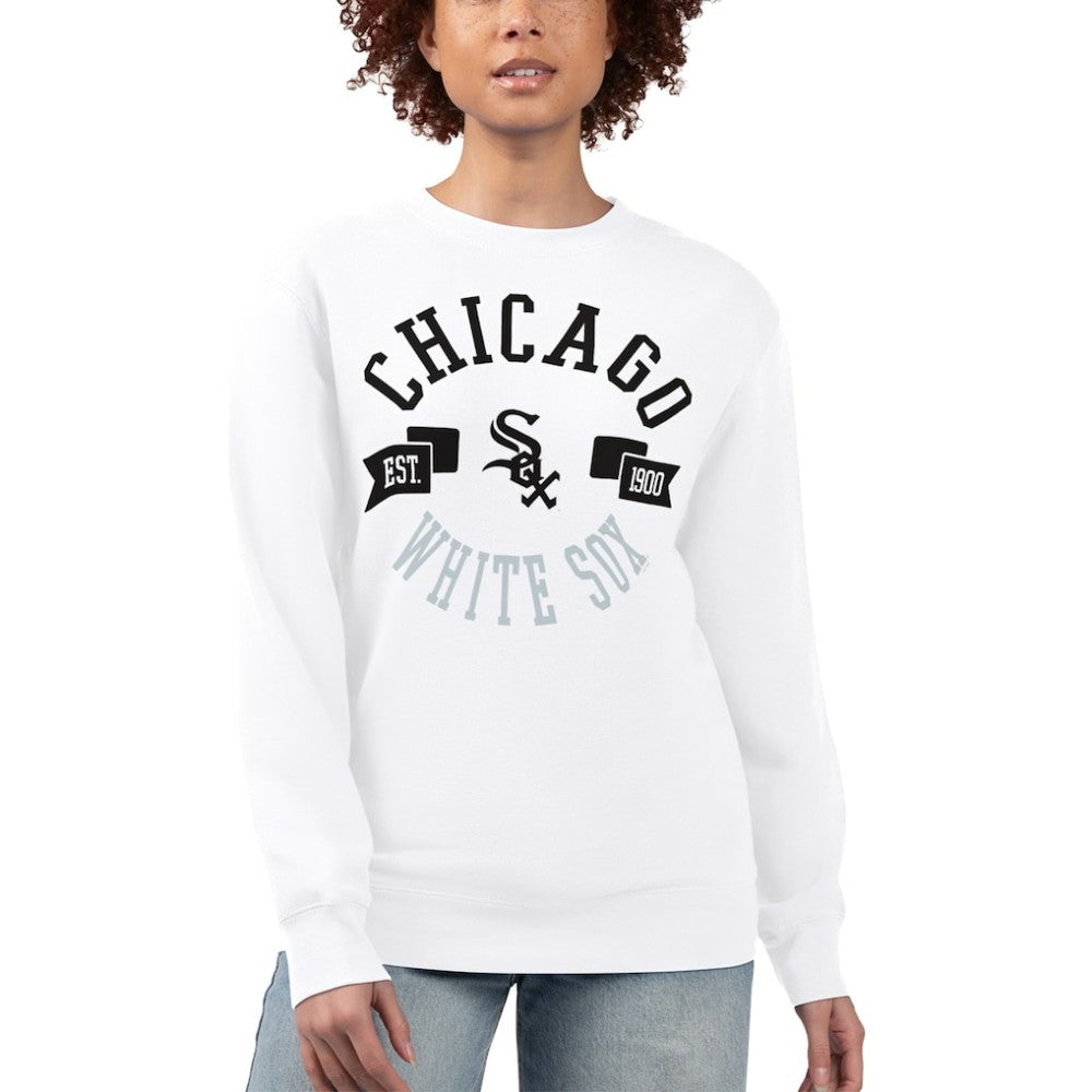 Chicago White Sox G-III 4Her by Carl Banks Women's Team Logo Fleece Pullover Sweatshirt - MLB Pullover
