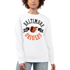 Baltimore Orioles G-III 4Her by Carl Banks Women's Team Logo Fleece Pullover Sweatshirt - MLB Pullover