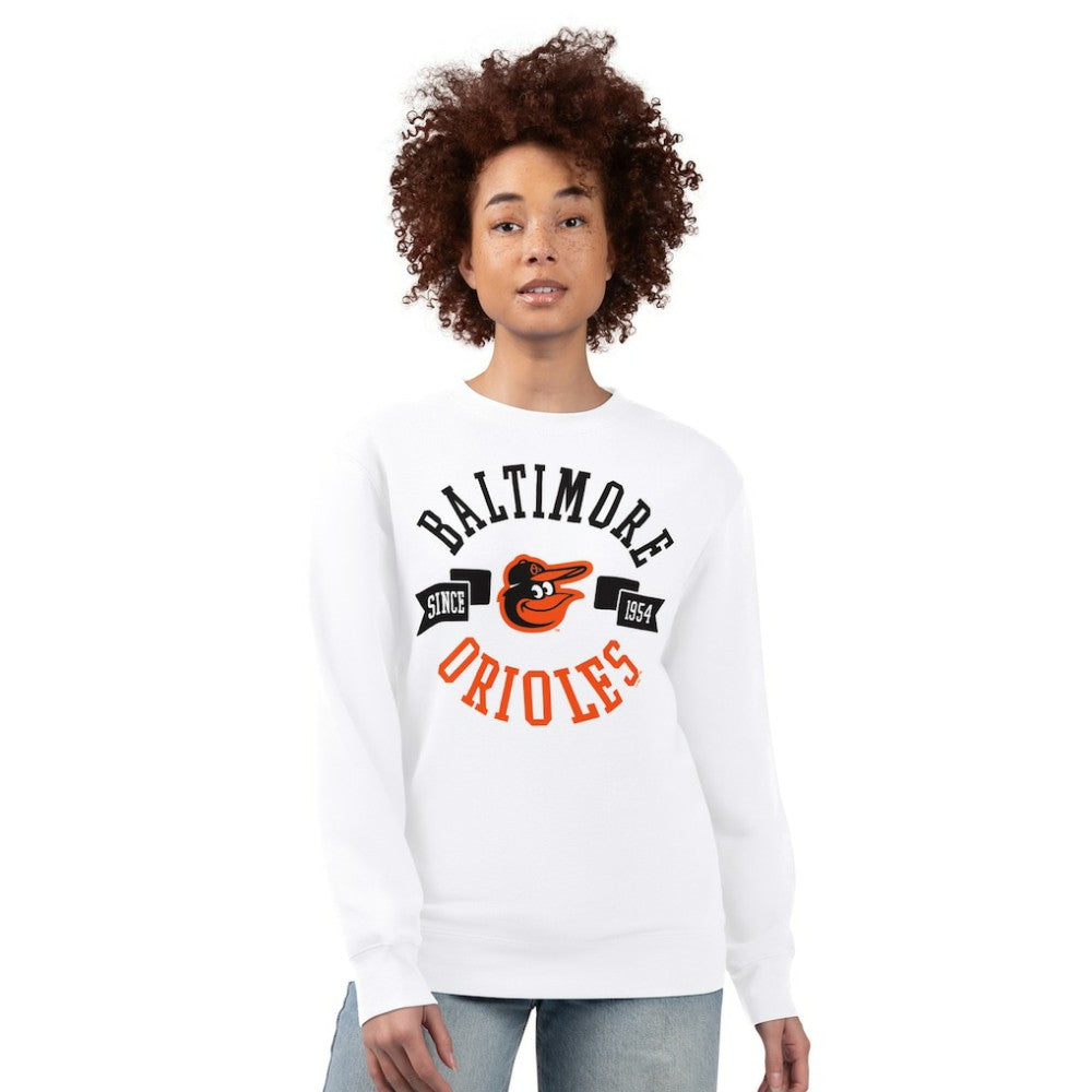 Baltimore Orioles G-III 4Her by Carl Banks Women's Team Logo Fleece Pullover Sweatshirt - MLB Pullover