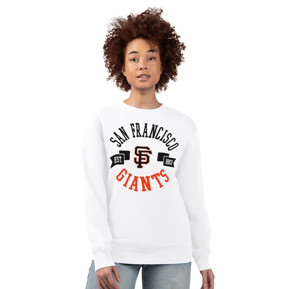 San Francisco Giants G-III 4Her by Carl Banks Women's Team Logo Fleece Pullover Sweatshirt - MLB Pullover