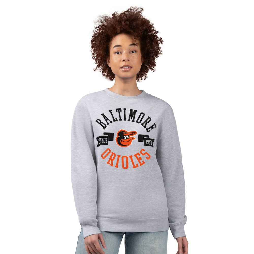 Baltimore Orioles G-III 4Her by Carl Banks Women's Team Logo Fleece Pullover Sweatshirt - MLB Pullover