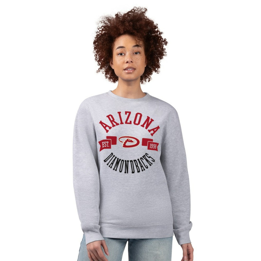 Arizona Diamondbacks G-III 4Her by Carl Banks Women's Team Logo Fleece Pullover Sweatshirt - MLB Pullover