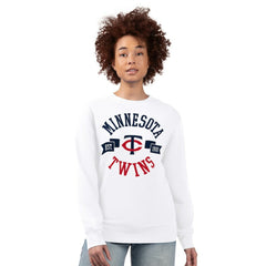 Minnesota Twins G-III 4Her by Carl Banks Women's Team Logo Fleece Pullover Sweatshirt - MLB Pullover