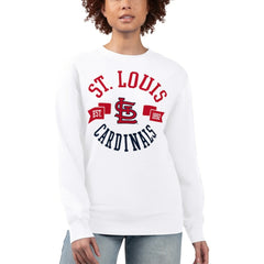 St. Louis Cardinals G-III 4Her by Carl Banks Women's Team Logo Fleece Pullover Sweatshirt - MLB Pullover