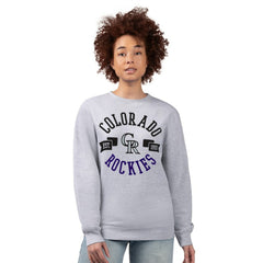 Colorado Rockies G-III 4Her by Carl Banks Women's Team Logo Fleece Pullover Sweatshirt - MLB Pullover
