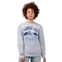 Kansas City Royals G-III 4Her by Carl Banks Women's Team Logo Fleece Pullover Sweatshirt - MLB Pullover