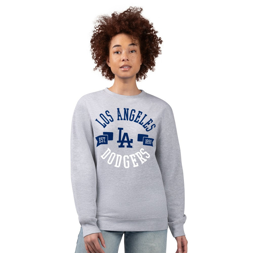Los Angeles Dodgers G-III 4Her by Carl Banks Women's Team Logo Fleece Pullover Sweatshirt - MLB Pullover