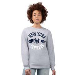 New York Yankees G-III 4Her by Carl Banks Women's Team Logo Fleece Pullover Sweatshirt - MLB Pullover