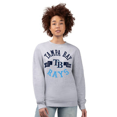 Tampa Bay Rays G-III 4Her by Carl Banks Women's Team Logo Fleece Pullover Sweatshirt - MLB Pullover