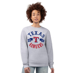 Texas Rangers G-III 4Her by Carl Banks Women's Team Logo Fleece Pullover Sweatshirt - MLB Pullover