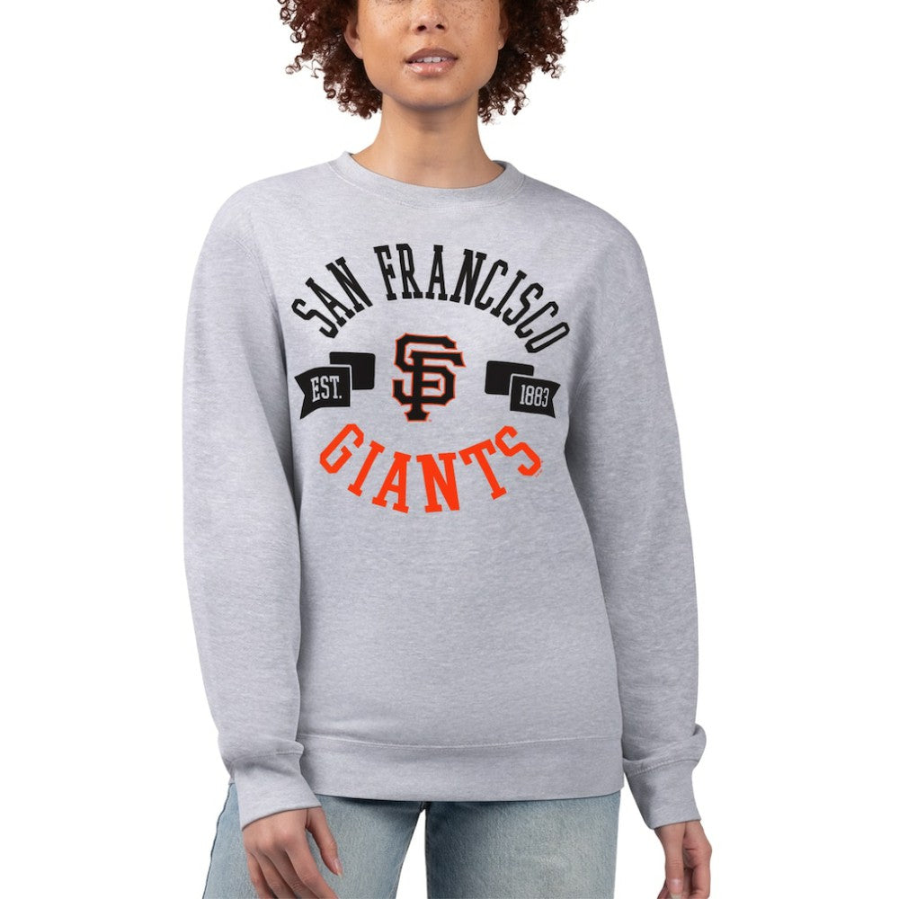 San Francisco Giants G-III 4Her by Carl Banks Women's Team Logo Fleece Pullover Sweatshirt - MLB Pullover