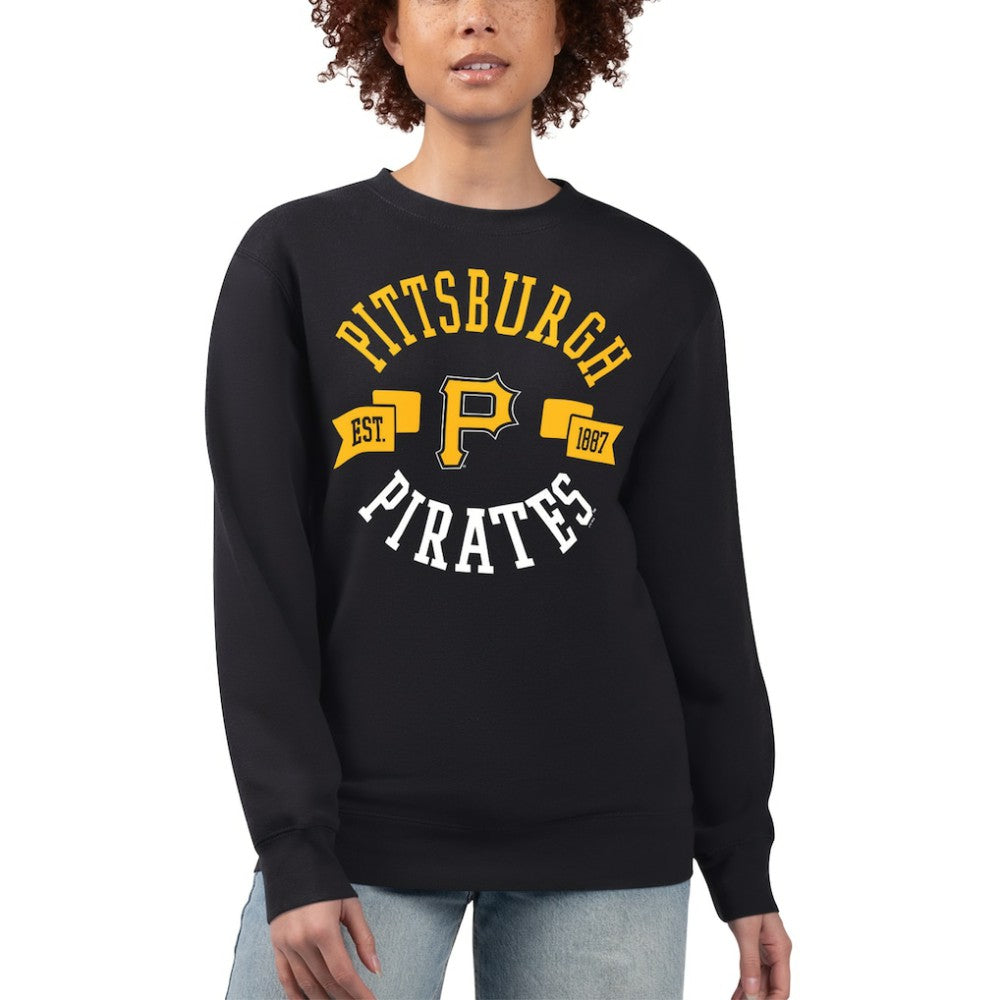 Pittsburgh Pirates G-III 4Her by Carl Banks Women's Team Logo Fleece Pullover Sweatshirt - MLB Pullover