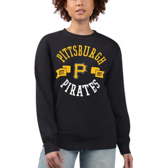 Pittsburgh Pirates G-III 4Her by Carl Banks Women's Team Logo Fleece Pullover Sweatshirt - MLB Pullover