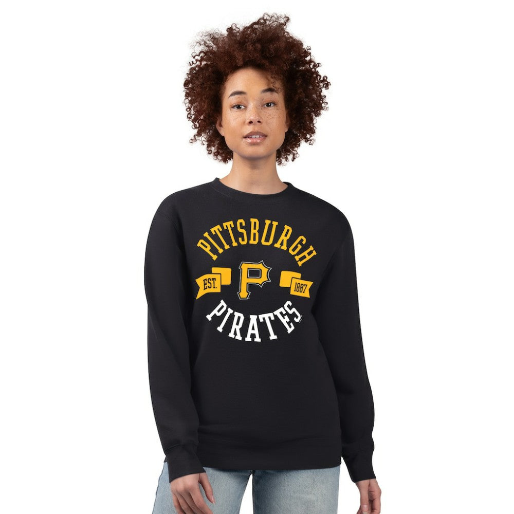 Pittsburgh Pirates G-III 4Her by Carl Banks Women's Team Logo Fleece Pullover Sweatshirt - MLB Pullover