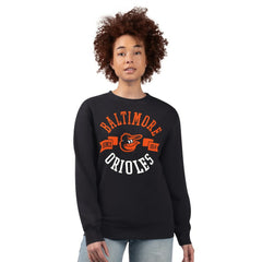 Baltimore Orioles G-III 4Her by Carl Banks Women's Team Logo Fleece Pullover Sweatshirt - MLB Pullover