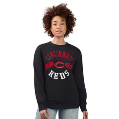 Cincinnati Reds G-III 4Her by Carl Banks Women's Team Logo Fleece Pullover Sweatshirt - MLB Pullover