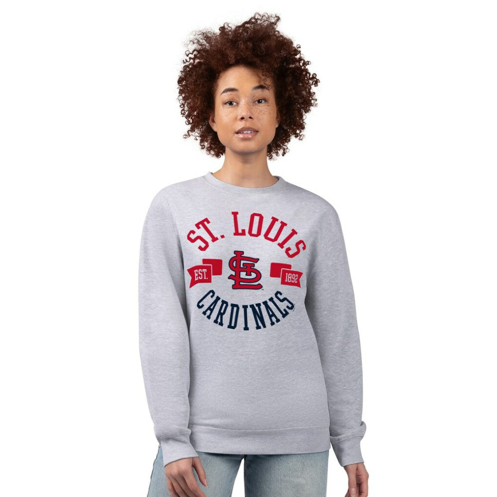 St. Louis Cardinals G-III 4Her by Carl Banks Women's Team Logo Fleece Pullover Sweatshirt - MLB Pullover