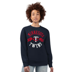 Minnesota Twins G-III 4Her by Carl Banks Women's Team Logo Fleece Pullover Sweatshirt - MLB Pullover