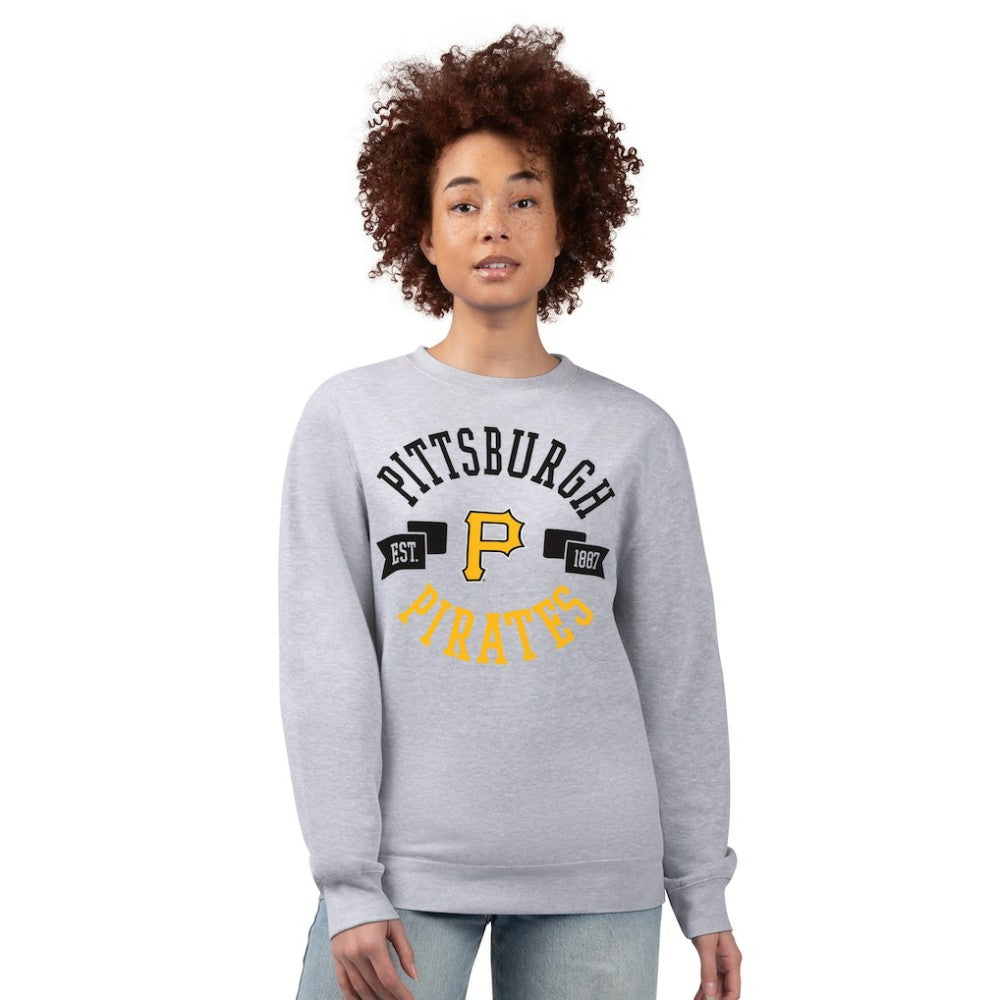Pittsburgh Pirates G-III 4Her by Carl Banks Women's Team Logo Fleece Pullover Sweatshirt - MLB Pullover