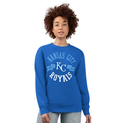 Kansas City Royals G-III 4Her by Carl Banks Women's Team Logo Fleece Pullover Sweatshirt - MLB Pullover