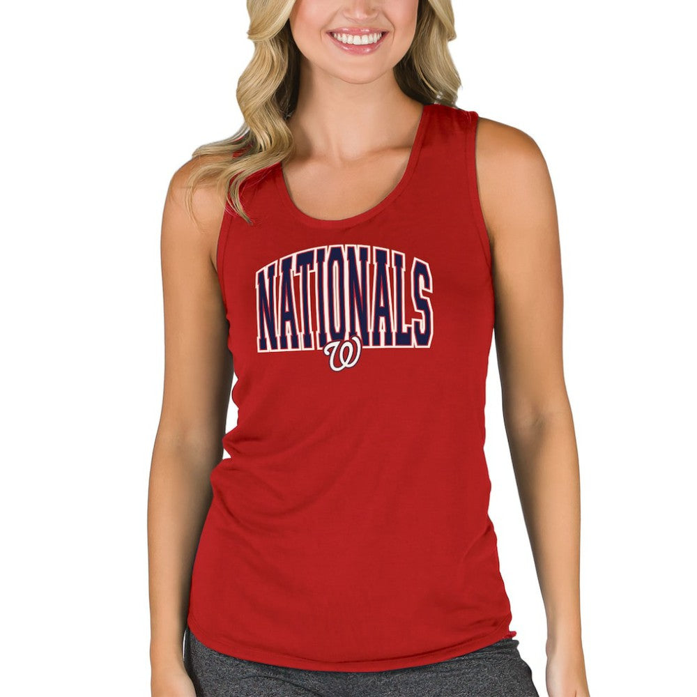Washington Nationals Concepts Sport Women's Marathon Racerback Tank Top - MLB Tanks