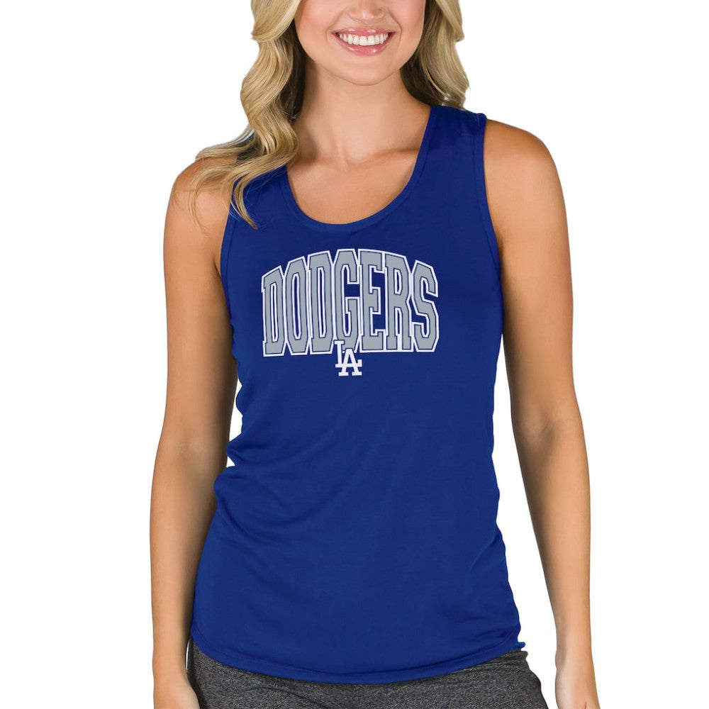 Los Angeles Dodgers Concepts Sport Women's Marathon Racerback Tank Top - MLB Tanks