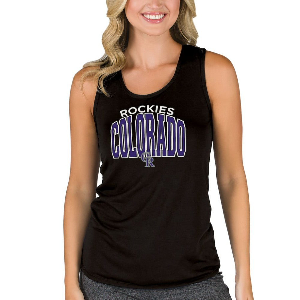 Colorado Rockies Concepts Sport Women's Marathon Racerback Tank Top - MLB Tanks