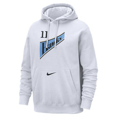 White Trae Young Atlanta Hawks 2024/25 Name & Number Pullover Hoodie | NBA