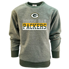 Green Bay Packers Wes & Willy Youth Reversible Fleece Pullover Sweatshirt | NFL Discount
