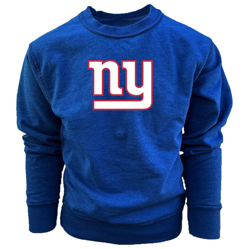 New York Giants Wes & Willy Youth Reversible Fleece Pullover Sweatshirt | NFL Sale