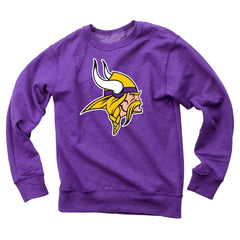 Minnesota Vikings Wes & Willy Youth Reversible Fleece Pullover Sweatshirt | NFL Online