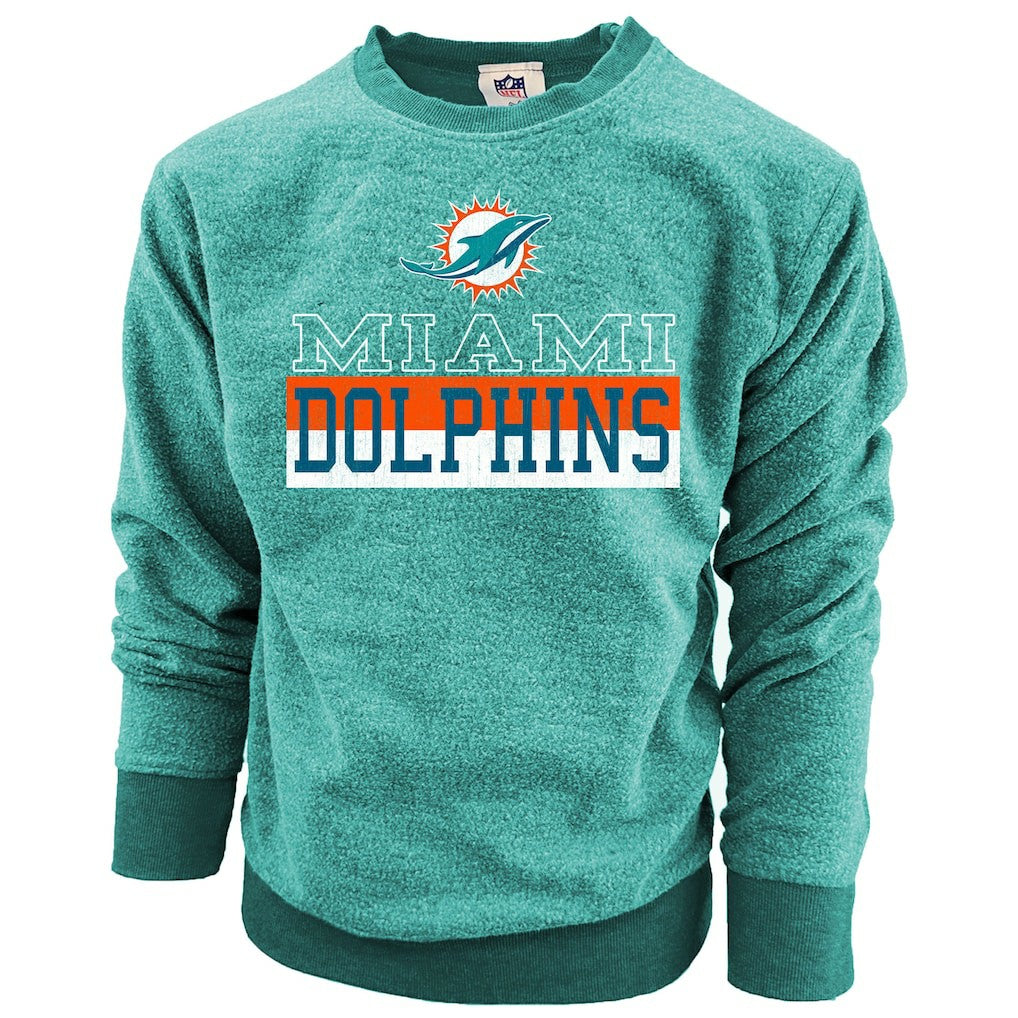 Miami Dolphins Wes & Willy Youth Reversible Fleece Pullover Sweatshirt | NFL Near me