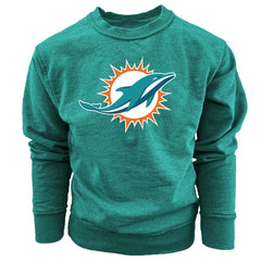 Miami Dolphins Wes & Willy Youth Reversible Fleece Pullover Sweatshirt | NFL Near me