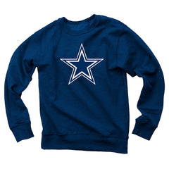 Dallas Cowboys Wes & Willy Youth Reversible Fleece Pullover Sweatshirt | NFL Discount