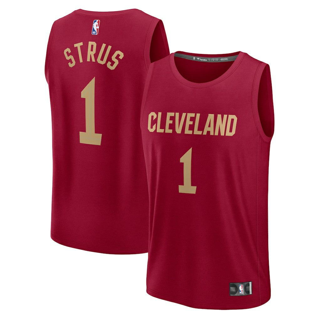 Wine Max Strus Cleveland Cavaliers Fast Break Player Jersey sale | NBA