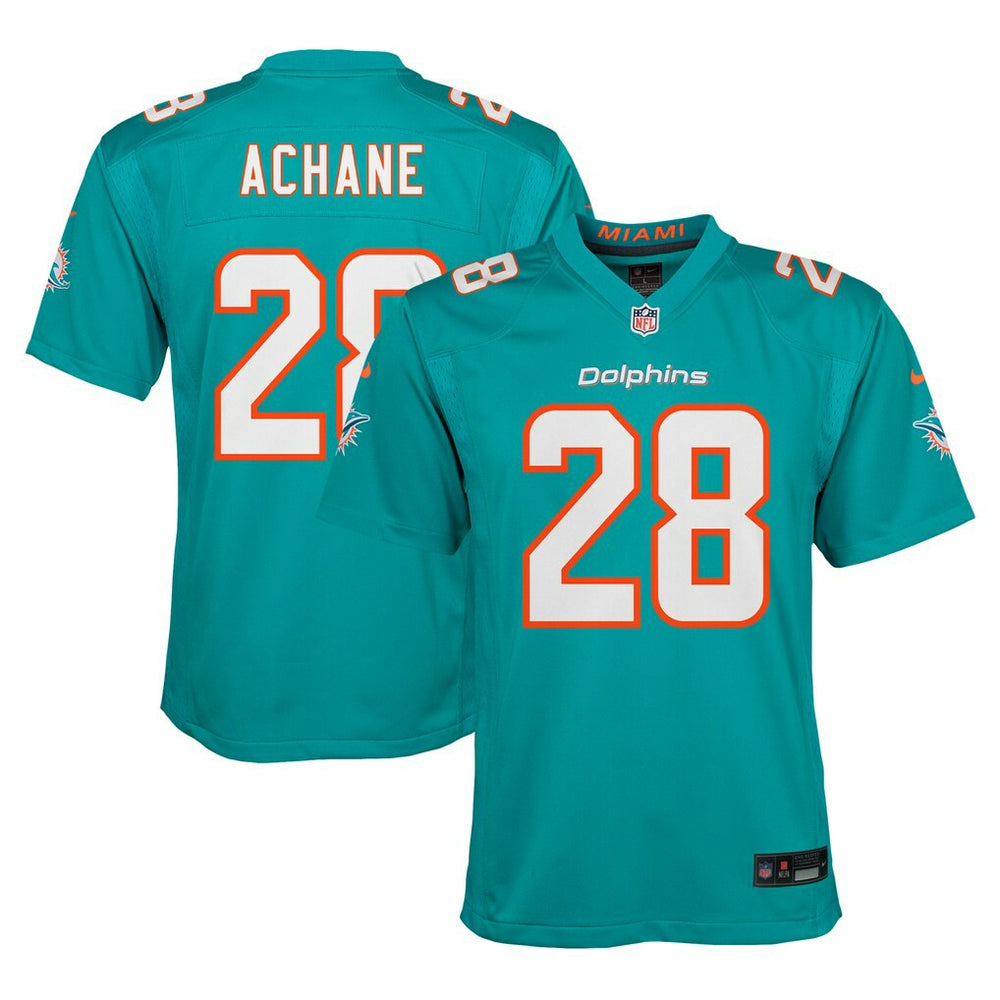 Miami Dolphins De’Von Achane  Youth Game Jersey | NFL Outlet