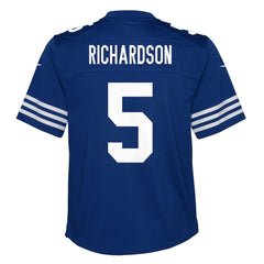Indianapolis Colts Anthony Richardson Sr.  Youth Game Jersey | NFL US