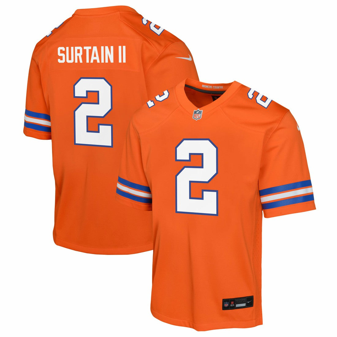 Denver Broncos Patrick Surtain II  Youth Game Jersey | NFL Online