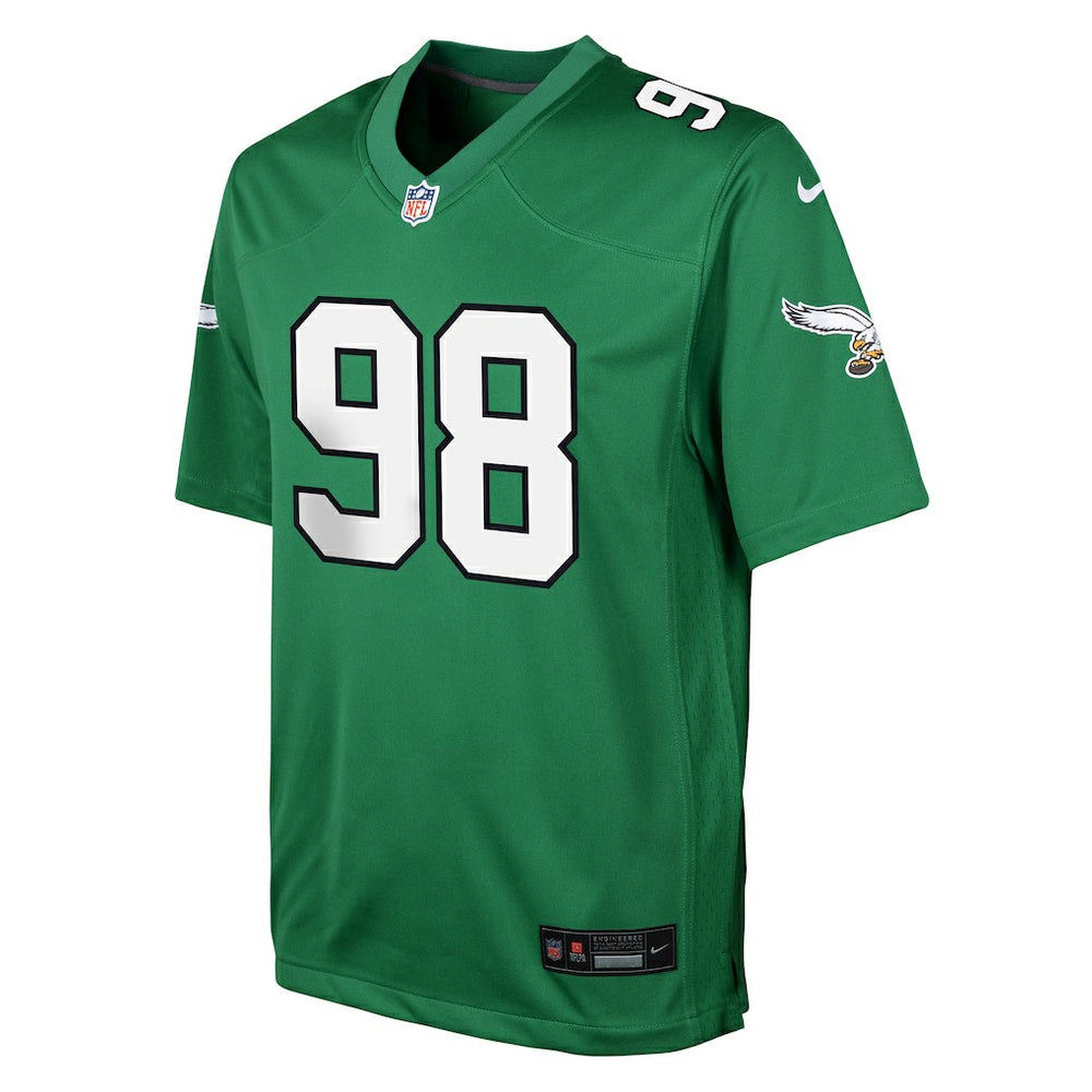 Philadelphia Eagles Jalen Carter  Youth Game Jersey | NFL Sale